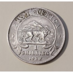 EAST AFRICA ONE SHILLING 1922